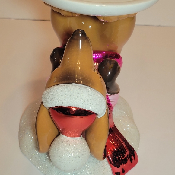 Dachshund Christmas Candle Holder By Bath & Body Works - Picture 8 of 10